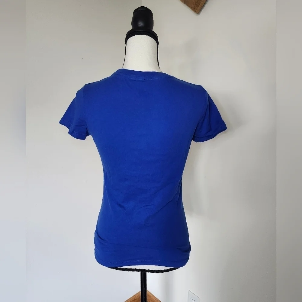 Disneyland Resort Blue And Glitter Mickey Mouse Sorcerer Hat T-Shirt - Picture 4 of 5
